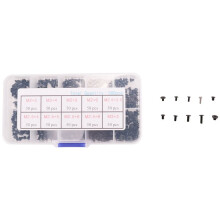 500Pcs M2 M2.5 M3  Screw Flat  Phillips Screws Laptop Notebook Screws Set Kit For Computer Small Screw