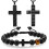 Set composto da collana e bracciale con croce in acciaio inossidabile (2 pezzi) 1