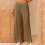 Calça de pijama feminina comprida, modelo reto. 1