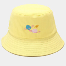Chapéu bucket feminino com estampa para proteção solar.