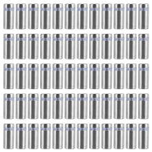 60Pcs Sign Standoff Screws Advertising Screws Stainless Steel Wall Standoff Mounts Glass Acrylic Nail for Glass Artwork