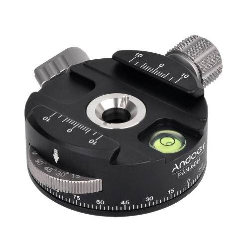Rotule panoramique avec pince rotative Pan-60H