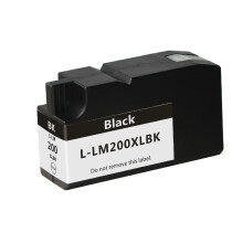 Comhoiriúnach le cartús dúigh dubh Lexmark200 200XL