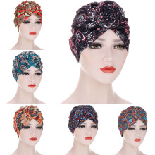 Turbante africano feminino pré-amarrado (1 peça)