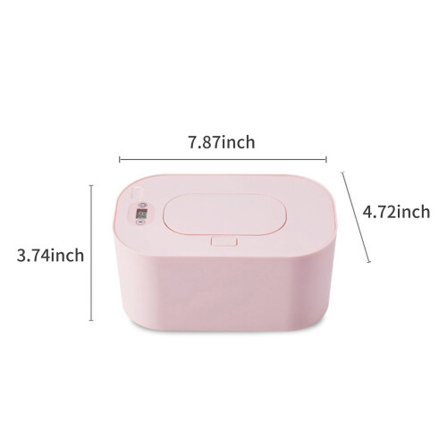 Aquecedor de lenços umedecidos USB com 3 modos e grande capacidade.
