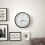 Radio-controlled wall clock quartz movement 31 cm 2