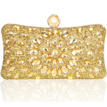 Női csillogó strasszos clutch estélyi táska
