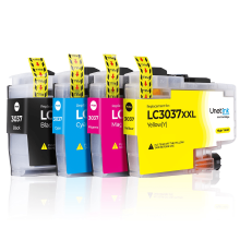 Unetink compatibele Brother LC3037 inktcartridgeset