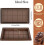 Silicone Chocolate Cookie Mold Brown 10-Compartment 2 pcs 2