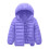 Cappotto invernale per bambini con cappuccio, antivento e caldo. 1