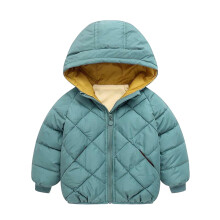 Cappotto invernale imbottito con cappuccio per bambini di 18-24 mesi
