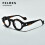 Blue Light Blocking Round Reading Glasses +4.00 5