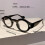 Blue Light Blocking Round Reading Glasses +3.00 7