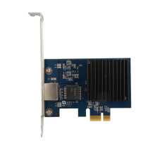 Tarjeta de Red PCIe NIC de 10 Gb con un Solo Puerto RJ45 y Chip RTL8127, Tarjeta de Adquisición de Visión PCI-Express X1 para Windows 10/11.