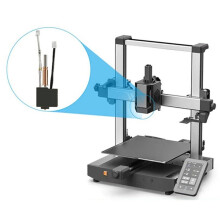 Für Kobra 3 Combo Nozzle Hotend Kit 3D-Drucker Druckkopf Hot End Heizblock Kit mit 5 Zusätzlichen Messingdüsen