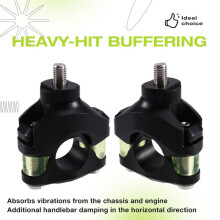 Suportes de Guidão de 28 mm, Barra de Montagem, Amortecimento Ajustável para Guidão para 690 790 Adv 1190 ADV 1290 Super Adventure B