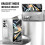 Samsung Galaxy Z Fold5 Protective Case Silver with Matte 5