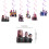K-pop Demon Hunters birthday decorations set 12 pcs 5