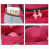 Pet Dog Carrier Backpack Mesh Front Carry Pink S 5