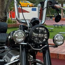 Protetor de Farol de Motocicleta, Grade de Proteção para Faróis Dianteiros para  R18 Classic R 18 100 Anos R12 NineT R NineT
