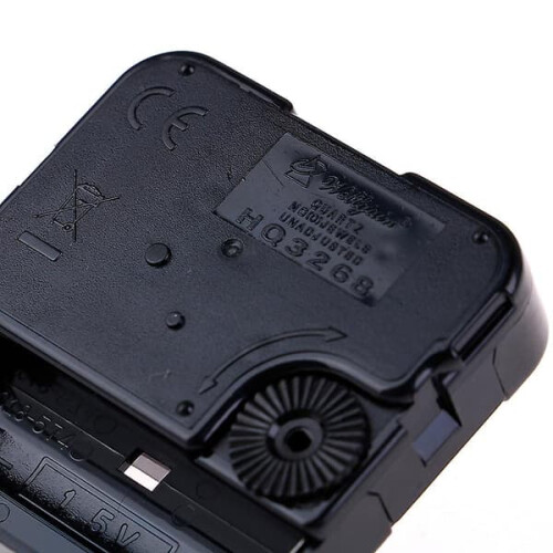 Wall Clock Movement Mechanism Black HQ3268 2