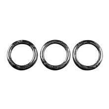 Auto-Turboring-Aufkleber Aus Echter Hartkarbonfaser für 500 2008-2023 Abarth 595 2012-2023