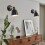 Vintage industrial wall lamp E27 2-pack 2