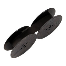 4Pcs Universal Typewriter Ribbon Twin Spool Typewriter Ribbon Replacement for Most Typewriter (Black-Red,Black)