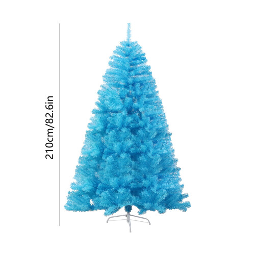 7ft Artificial Christmas Tree Spruce Design 1000 Tips 2