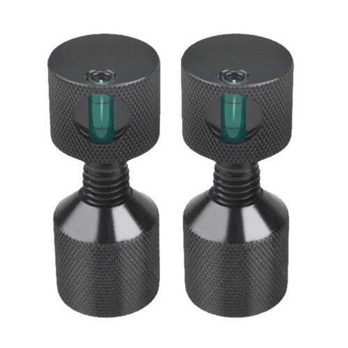 2 Peças de 1-1/8 Polegadas de Pino de Alinhamento de Flange de Alumínio com Dois Furos, Pinos de Posicionamento de Gradiente com Dois Furos para