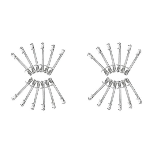 Early 2Inch Double Loop Tool Box Drawer Slide Clips Snap  Tool Box Accessories Replacement Parts (24PCS)