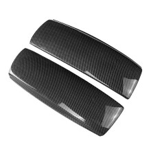 Carbon Fiber Center Console Armrest Box Panel Cover Trim Decoration Stickers For- X5 F15 X6 F16 2014-2019