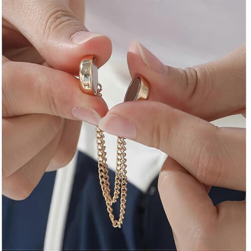 Magnetic Clothes Clips Rose Gold Multifunctional 6pcs 1