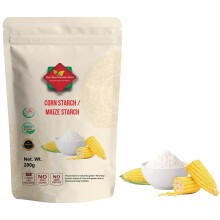Corn Starch (200g / 7.05 oz) | Maize Starch | Best for Gravy sauce thickener | Non GMO | Vegan | No Preservatives Added