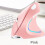 Mouse wireless rosa Mewmewcat, livelli 3DPI 7