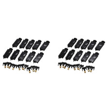 20PCS DX5 UV Ink Damper for Mimaki JV33 JV5 CJV150 for TX800 Eco Solvent Plotter Printer Ink Dumper Wit Connector