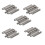 50Pcs M5x30mm 304 Stainless Steel Split Spring Roll Dowel Pins 1