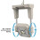 Tragbare USB-Lampe mit einstellbarer Helligkeit und Solarfunktion 4