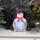 Wooden Christmas Countdown Decor Blue Santa 24 Days 5