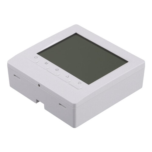 2X Programmable Digital Thermostat 3A Weekly Room Temperature Controller for Efficient Home Heating White Backlight 2