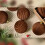 Christmas Tree Ornaments Flocked Brown Balls 12-Pack 8 cm 6