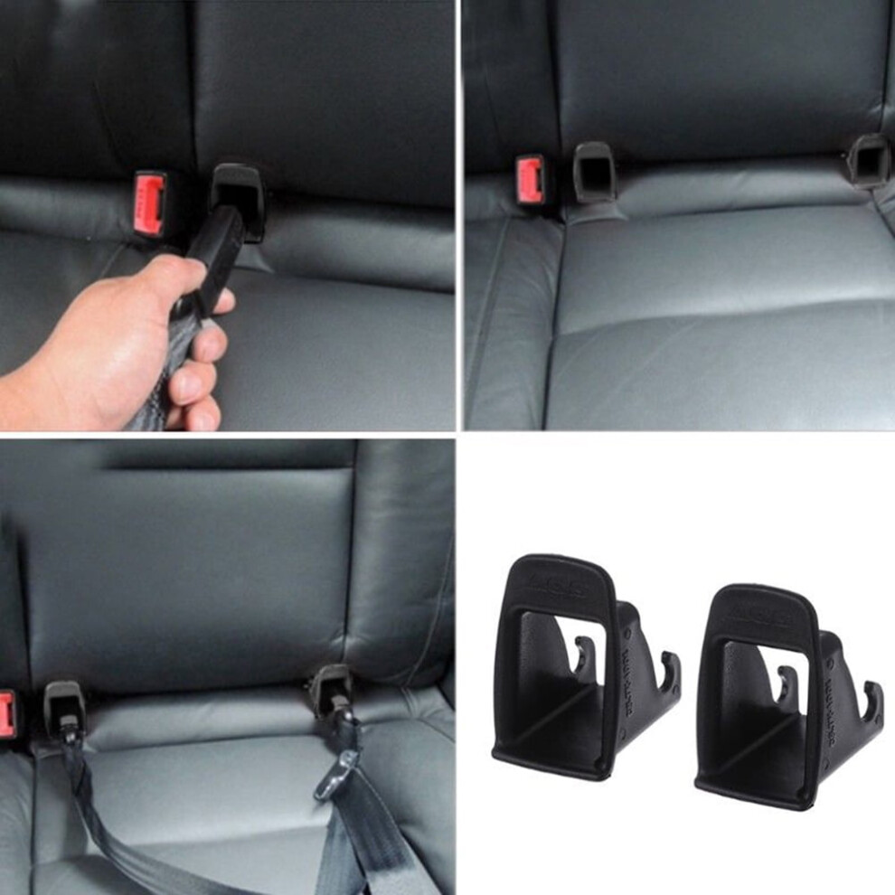 HEVIRGO ISOFIX seat belt connector guide groove 1 pair