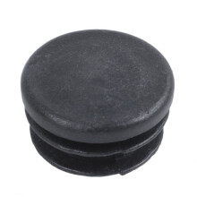 Plastic Round Cap Chair Table Legs Ribbed Tube Insert 22mm Dia 250 Pcs