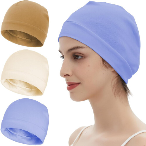 Baumwollmütze für Damen und Herren, 3er-Pack