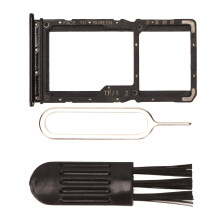 Bandeja de plástico para cartão SIM com pino e escova para Note7/7Pro