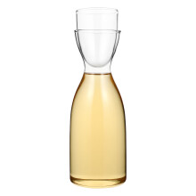 Glazen waterfles met deksel, 600 ml