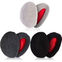 Ohrenwärmer ohne Band, Unisex, 3 Paar