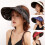 Visera para mujer de ala ancha con protección UV. 1