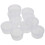 Kleine plastic sieradendoosjes met klapdeksel (10 stuks) 1
