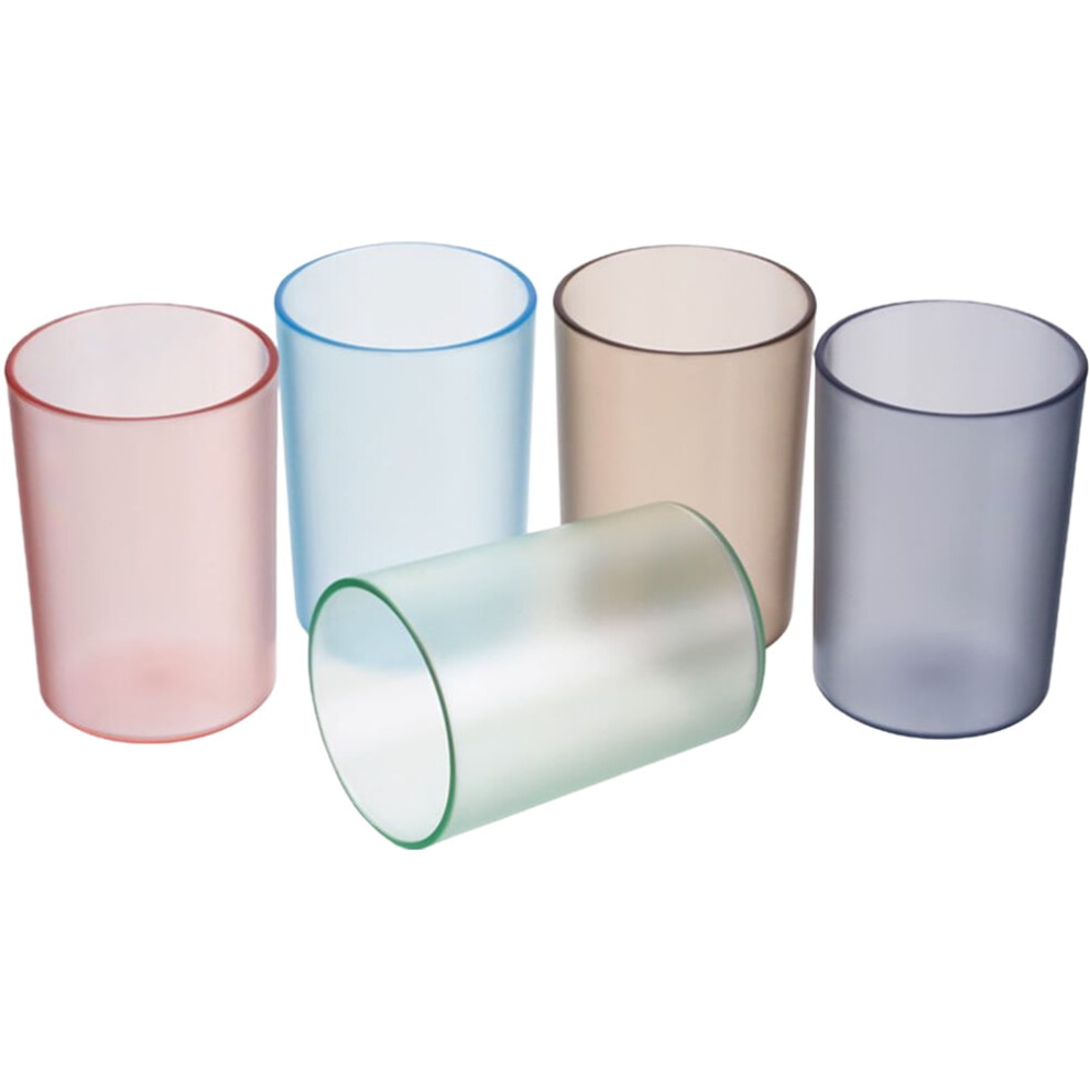 Toothbrush Cup Reusable Travel Cup 5 Pcs 9329345630408